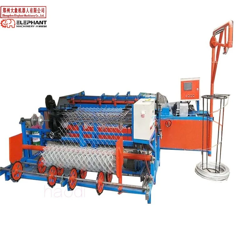 Automatic Chain Link Fence Machine for Wire Fence Manufacturing Plants Construction Farms in China