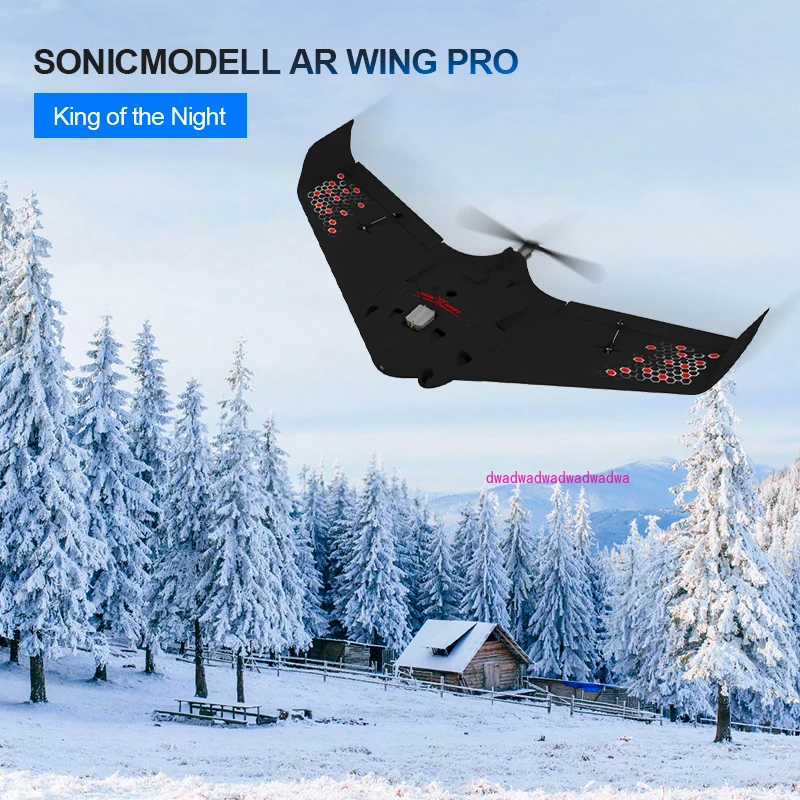 Электрический Sonicmodell AR Wing Pro для начинающих, радиоуправляемый самолет-дрон, размах крыльев 1000 мм, EPP FPV, модель летающего крыла, строительный комплект/версия PNP