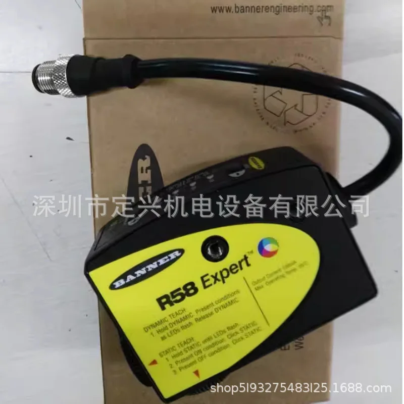 New R58 Expert R58ECRGB1Q Banner Color Standard Sensor Electric Eye In Stock