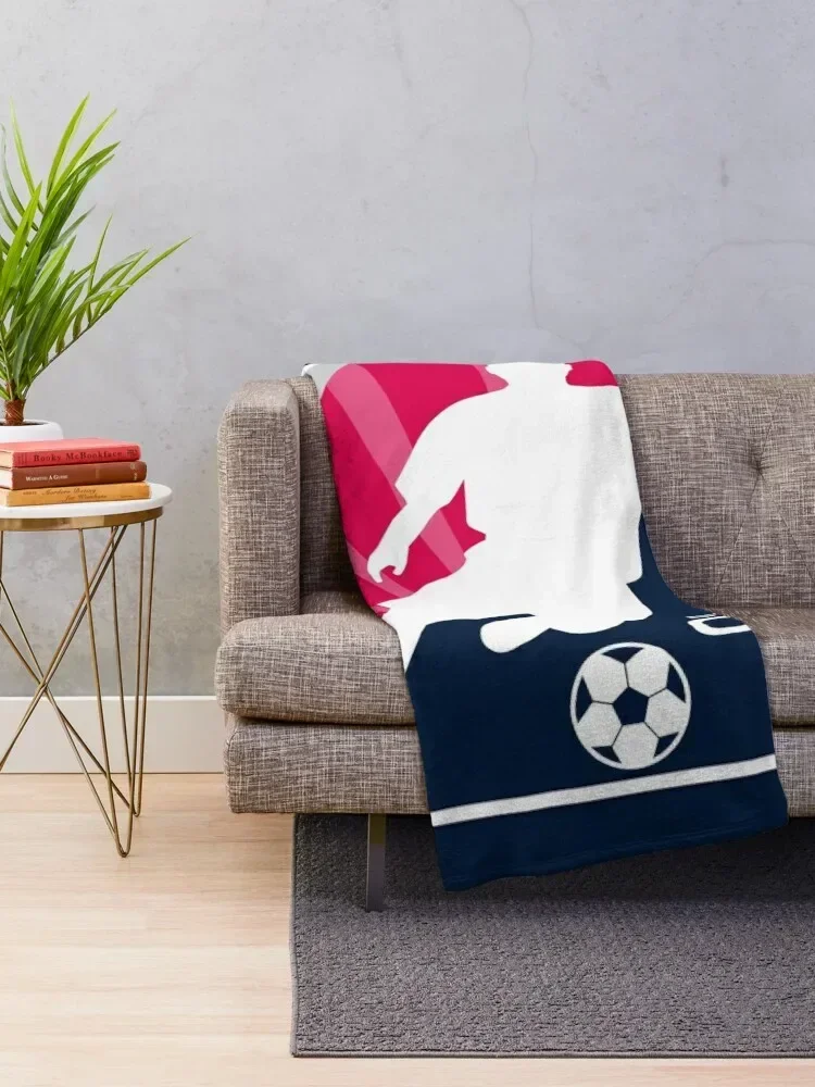 STL Soccer Dribble Throw Blanket valentine gift ideas Fashion Sofas Flannel Blankets