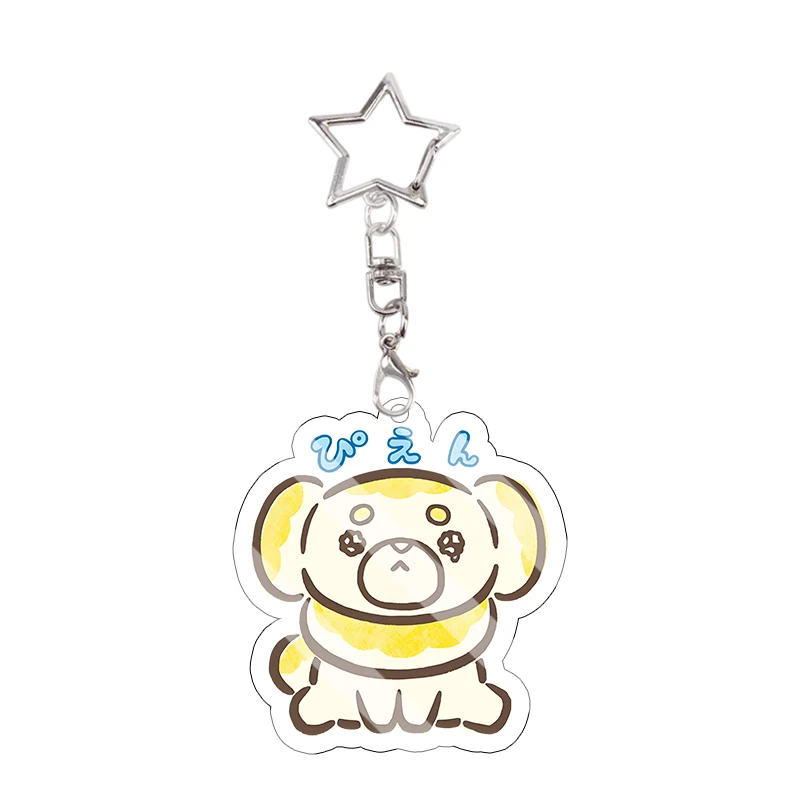Snorlax Wigglytuff Eevee Acryl-Schlüsselanhänger Kawaii Pachirisu Trendiger Anhänger Taschendekoration Beliebte Modelle Kettenanhänger Geschenk – Detail 35