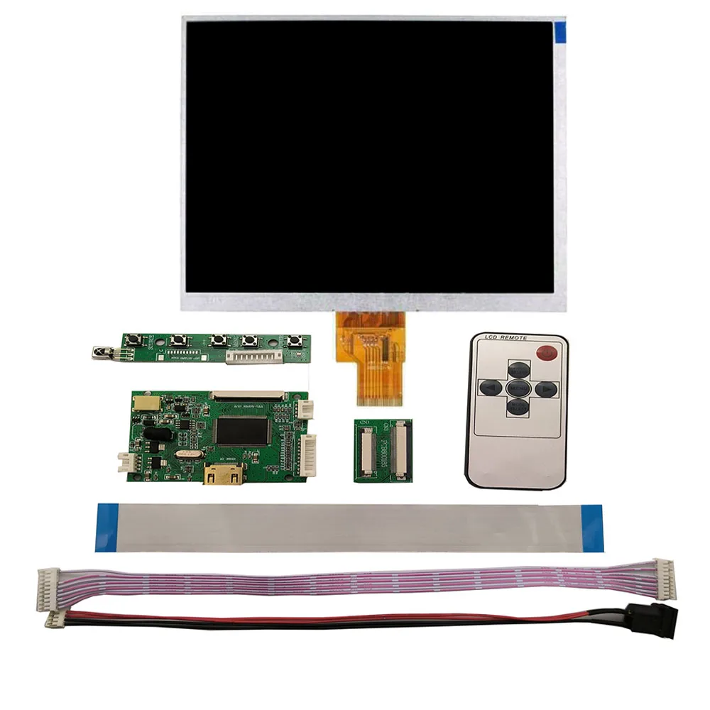 Новый 8-дюймовый Φ 1024x768 ЖК-экран с HDMI VGA контрольная панель драйвера монитора