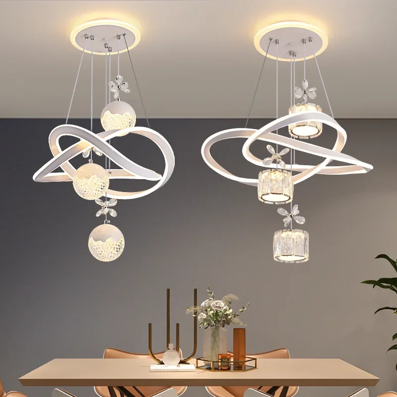 

Modern Chandelier High Transparency Acrylic Pendant Light High End LED Lighting Fixtures Suitable For Bedroom Living Room