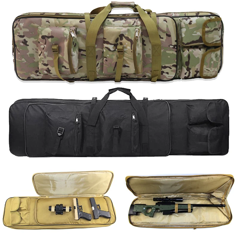 Tactical Rifle Bag Hunting shooting Gun Protection Slip Carrying Gun Case Backpack Bag 115CM 95CM 80CM for Shooting