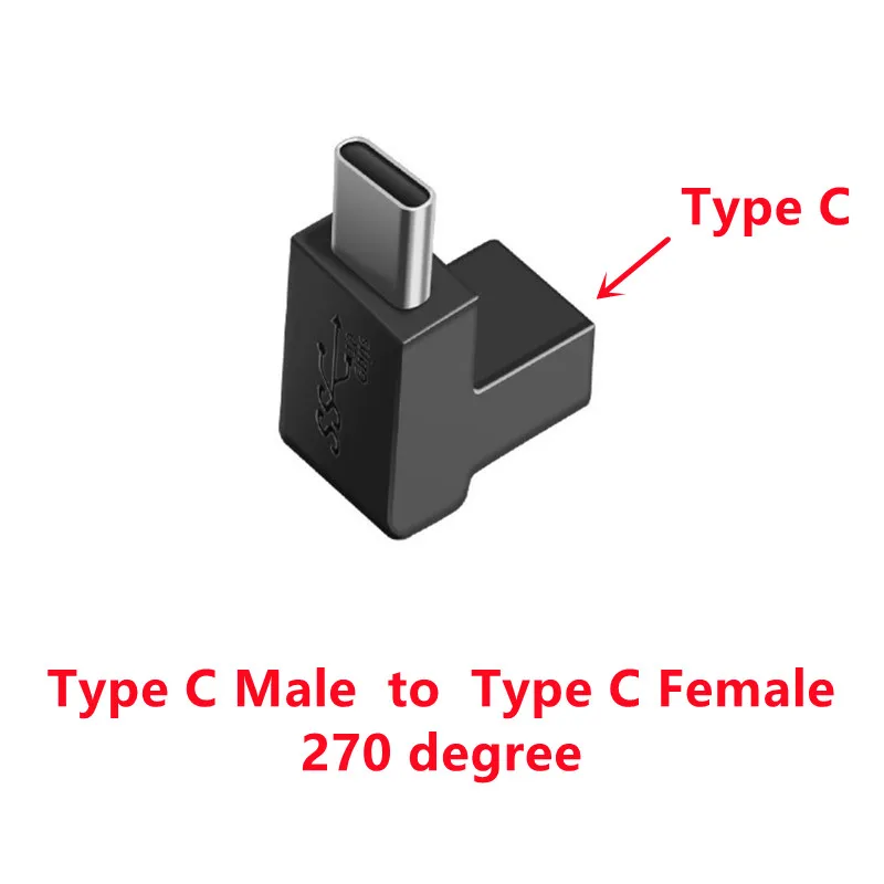 USB 3.1 Type C Adapter Female To Male Converter 10 Gbps USB C Charge Data Sync Extension Connector Plug for Laptop Tablet Phone