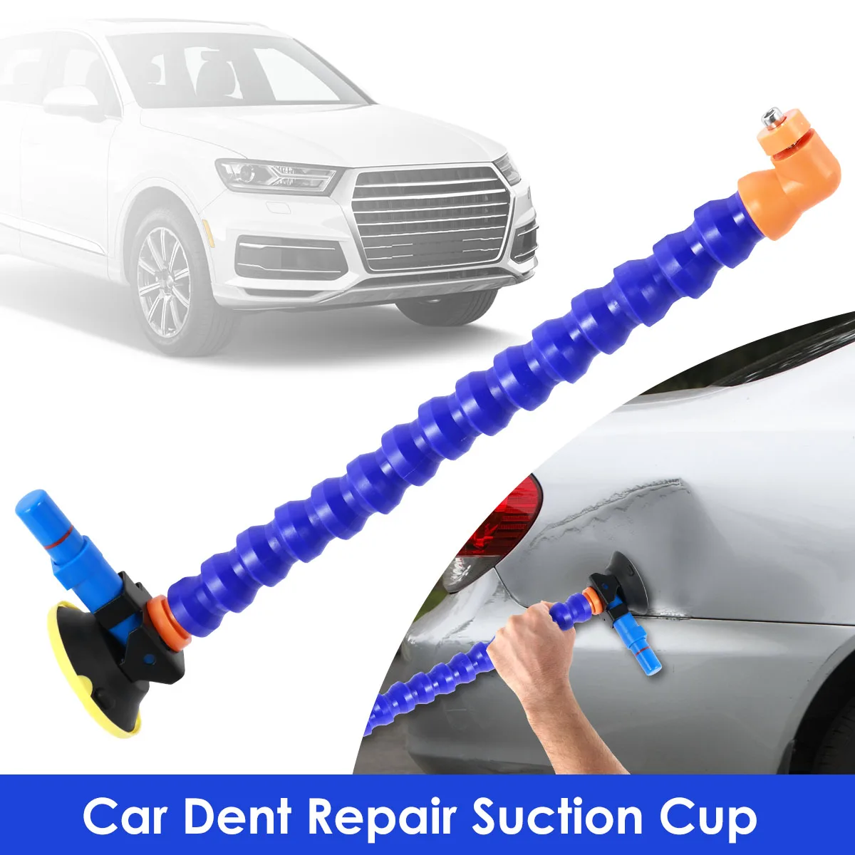 Car Dent Repair Puller Reusable Car Dent Hand Pump Suction Cup Automotive Repair Tool Flexible Dent Remover Suction Cups for Car