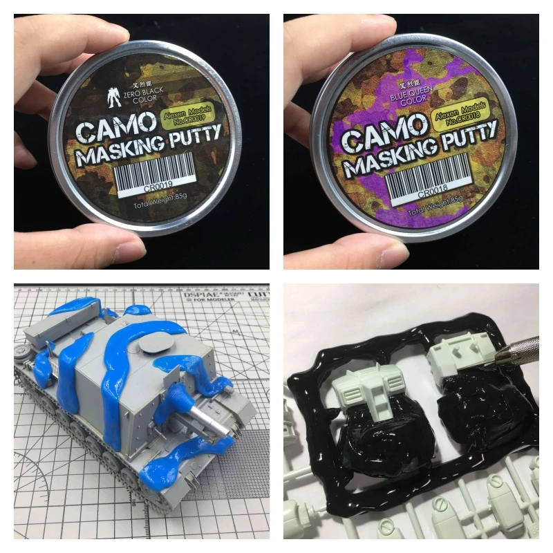 50g/garrafa modelo camuflagem mascaramento lama modelo universal kit diy modelagem criativa modelo militar fazendo coloração cobrindo lama