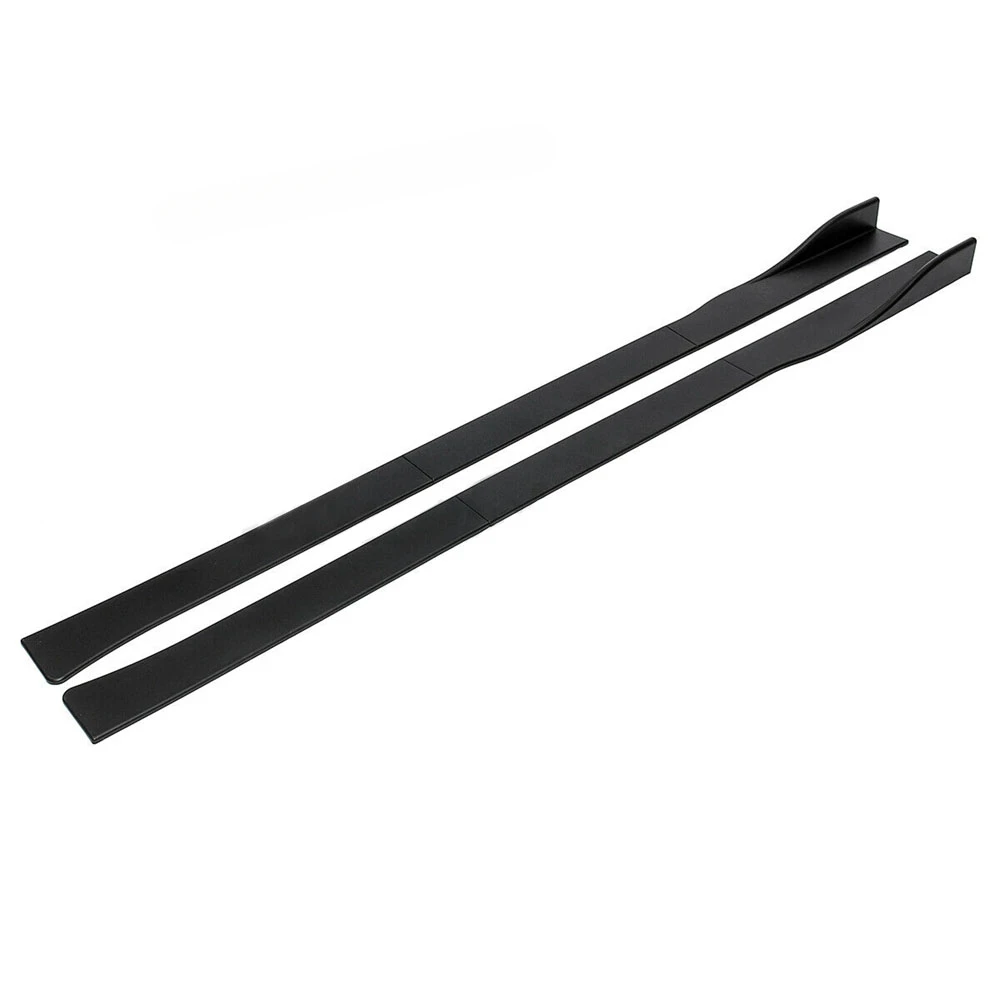 For Dodge Charger RT SRT SXT 6PCS 2.2m Car Universal Side Skirt Extension Rocker Plate Lip Separator Bumper Body Kit Accessories
