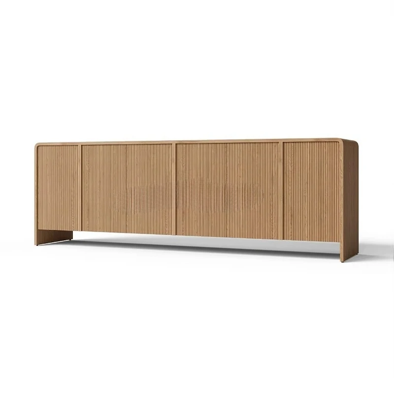 غرفة معيشة حديثة جديدة، أثاث غرفة الطعام، خزانة بوفيه، خزانة جانبية خشبية، خزانة جانبية لتناول الطعام #4