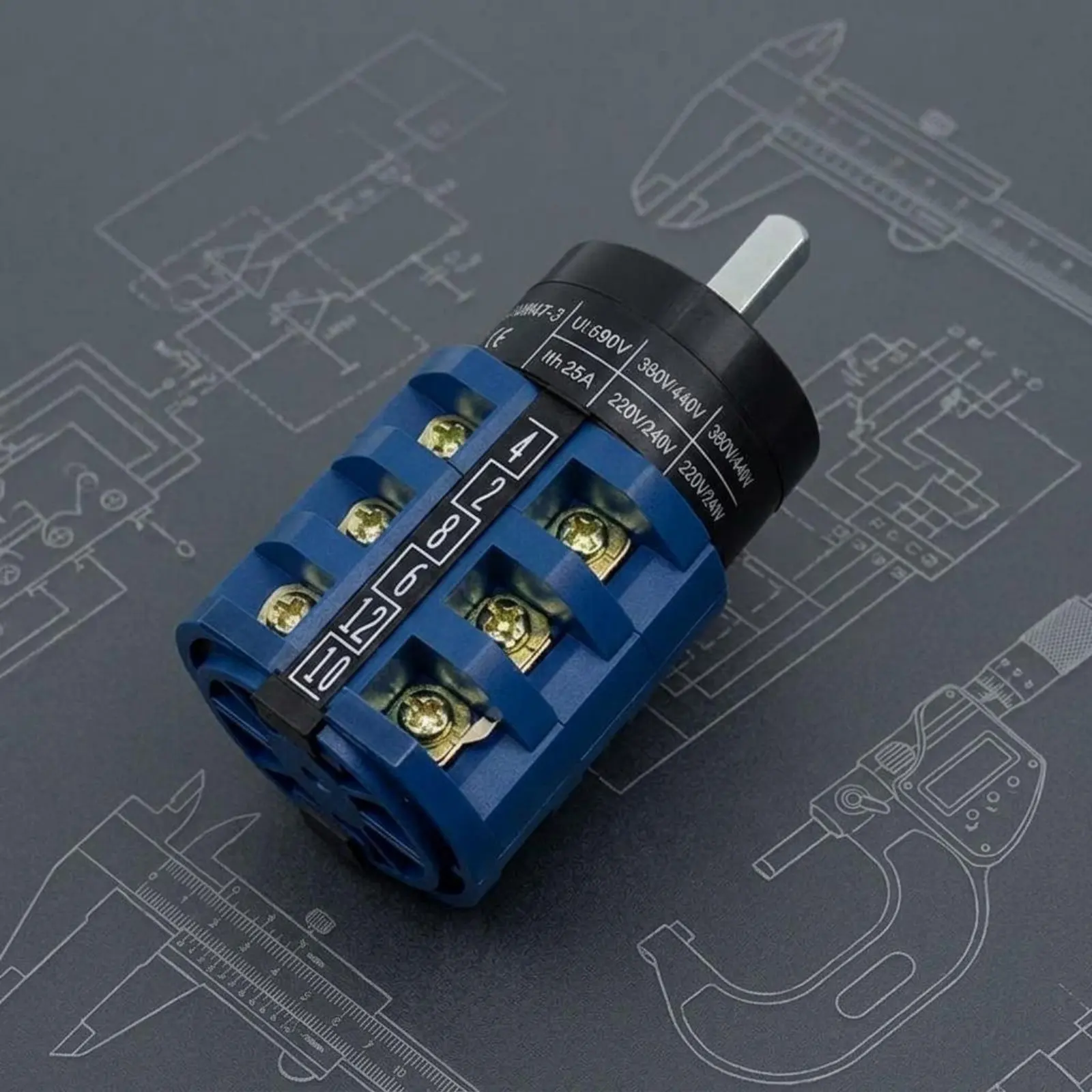 Forward Stop Backward Switch 380V Forward Backward Switch for Technicians, Tire Shop