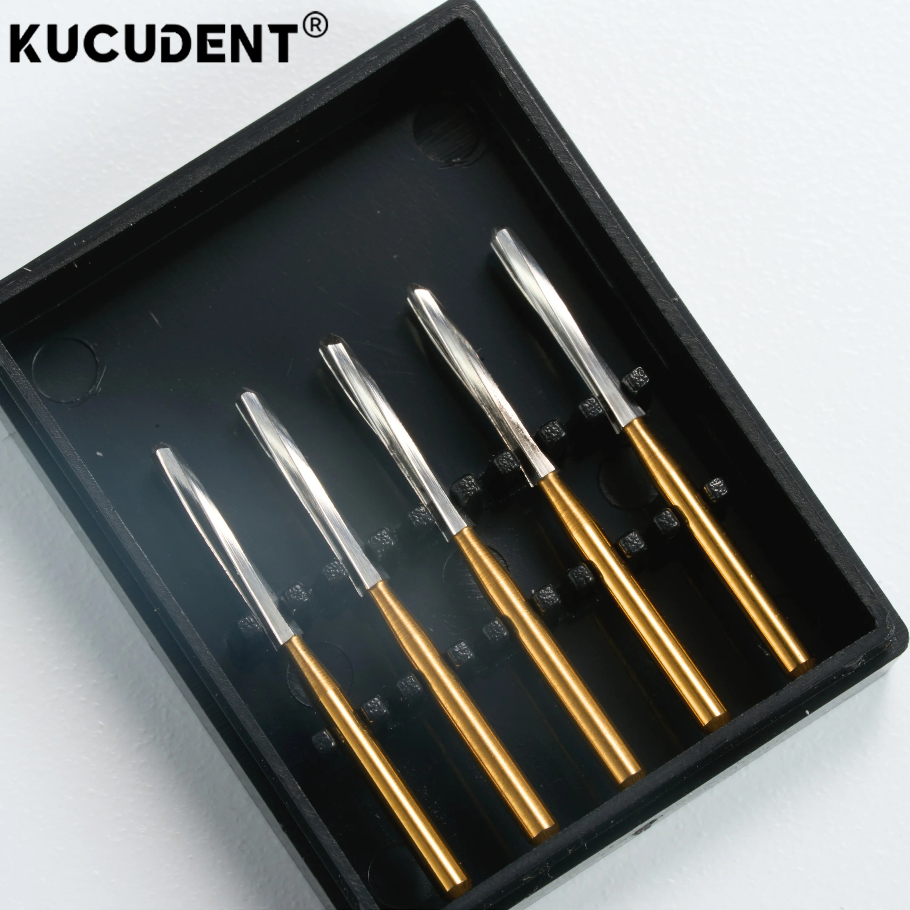 5 Stück/Box Dental-Karbid-Endo-Z-Bohrer 21/25/26mm für Zahnextraktion, geeignet für Hochgeschwindigkeits-Handstücke, Endodontiebehandlung, Labor – Detail 6