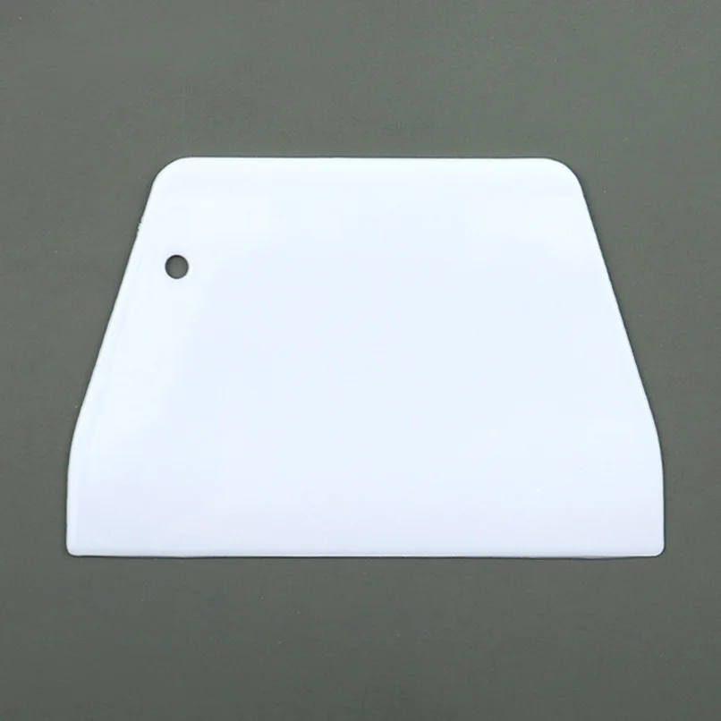 Wholesale Trapezoidal Plastic Scraper Ideal for Milk Powder Rice Noodle Rolls Home Kitchen Use Flour Scraper & Dough Cutter 450