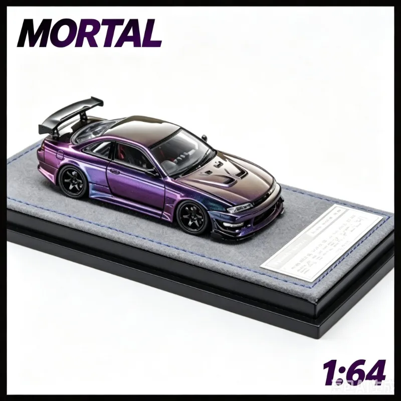 mortal-1-64-modello-di-auto-in-lega-pressofusa-nissan-s14-kouki-ornamento-da-scrivania-adatto-come-regalo-per-gli-amici