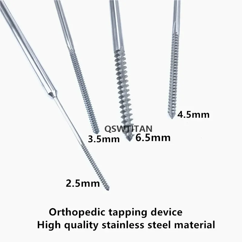 Orthopedic Bone Tap T Handle Stainless Steel Pet Surgical Instrument Autoclavable Bone Tapping Device