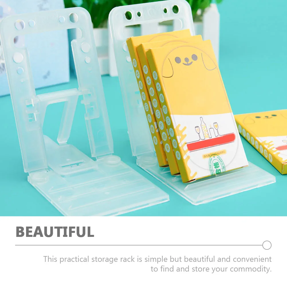 

Anti-Toppling Plastic Support Racks Supermarket Commodity Bearing Capacity Storage Display Shelf Medicine Art