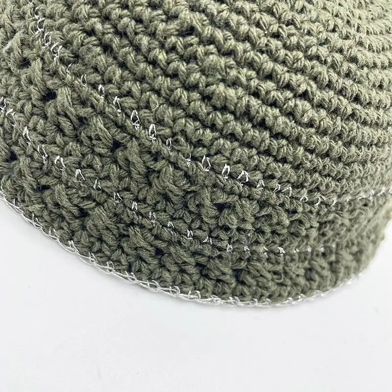 اليهودية 20 سنتيمتر كيباه اليدوية محبوك ياماكا قبعة للرجال كيبا يارمولكي يهوديكا أفضل الهدايا