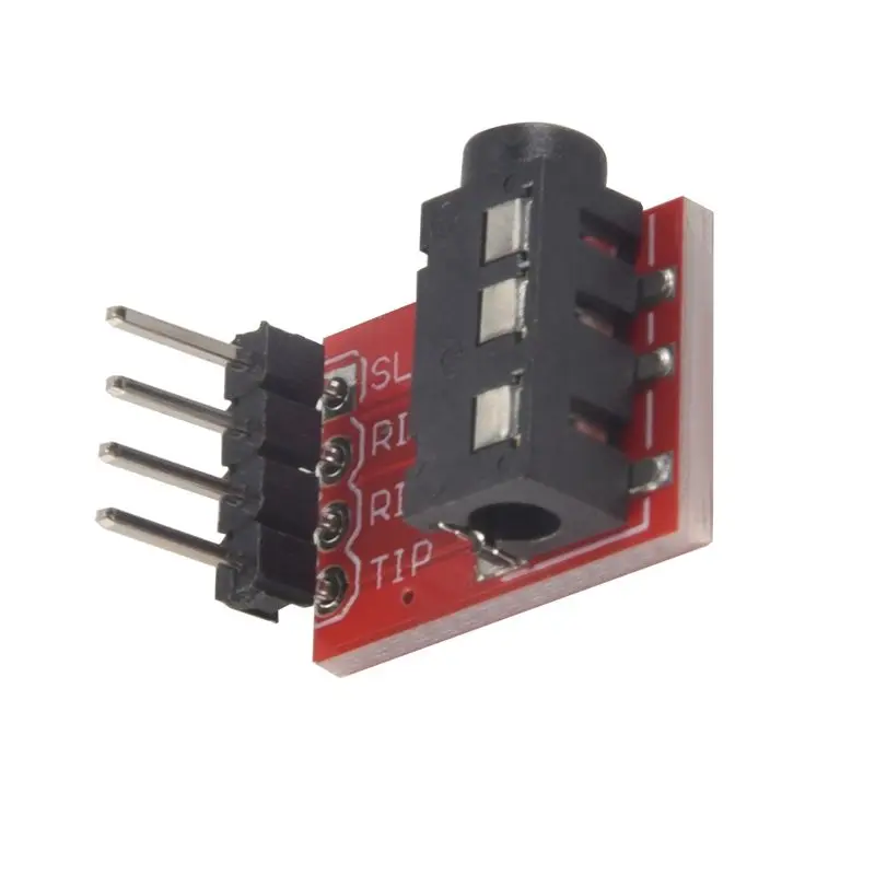 Placa Adaptadora A75Q-TRRS con Conector de 3.5 mm para Auriculares, Video, Audio, MP3, Módulo de Conexión Profesional