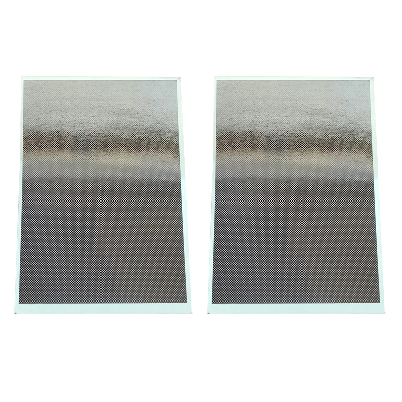 2PCS Checkerboard Carbon Fiber Pattern Water Decal 140x140mm Waterslide Decals for 1/24 18 12 9 6 Scale Car Motorcycle Model