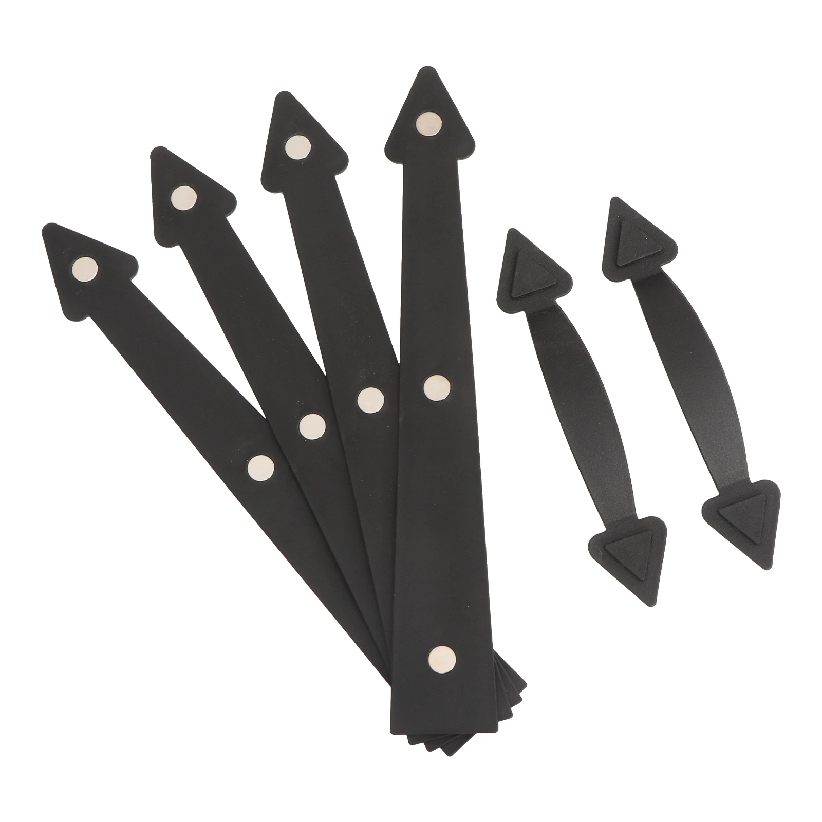 

Retro Decor Magnetic Handle Door Grip Garage Pull Hardware Barn ABS Knob Granary Black