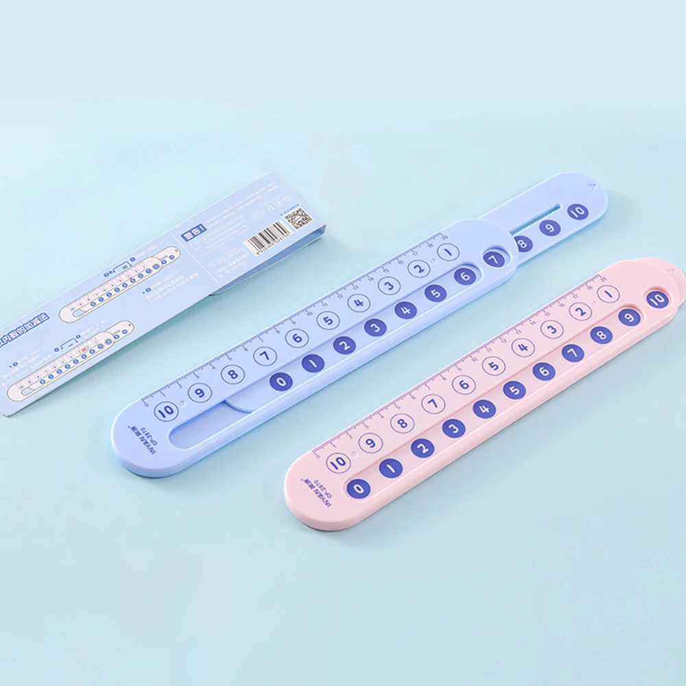 مسطرة التحلل الرياضي، الجمع والطرح العددي، أداة تعليمية حسابية #4