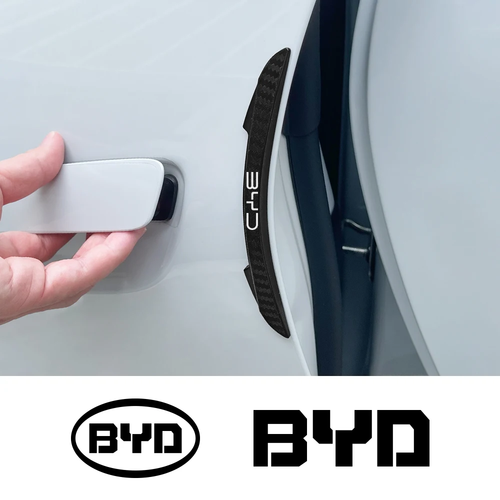 Car Door Edge Anti-collision Strip Sticker Auto Accessories For BYD Tang F3 E6 Atto Yuan Plus Song Max F0 G3 I3 Ea1 Dmi 2din