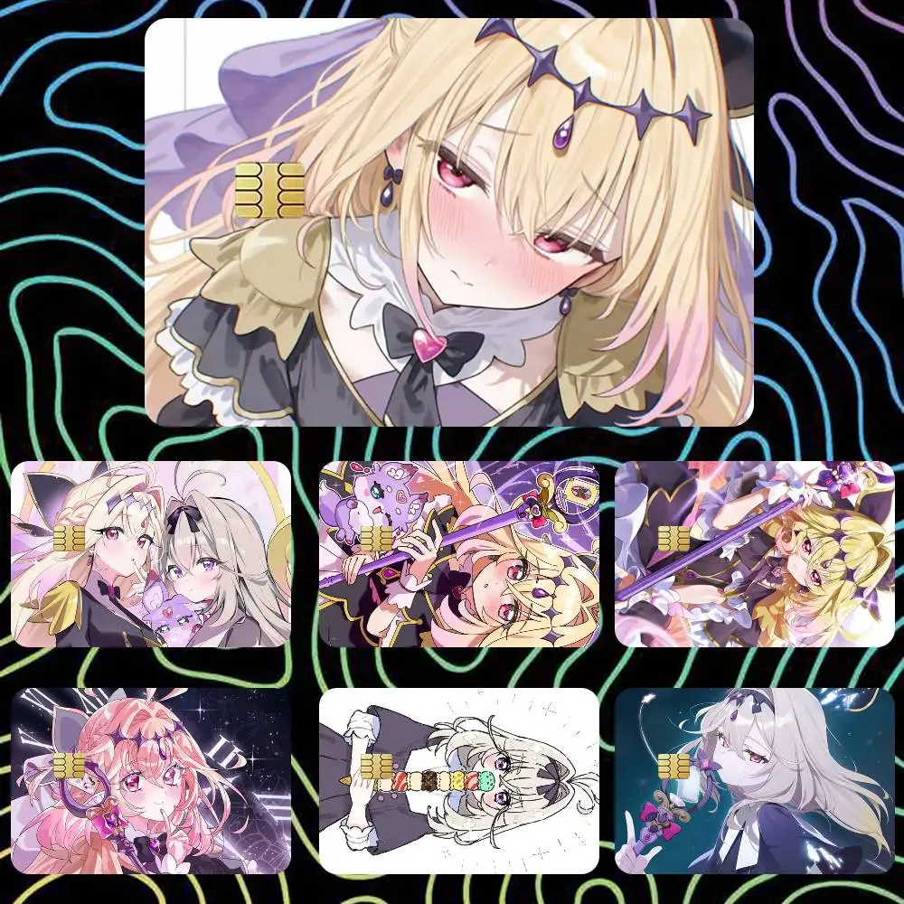 

Moria Luluka Cure Arcana Shadow Star Detective Precure! Sticker Film Tape Skin for Credit Card Debit Card Waterproof Stickers