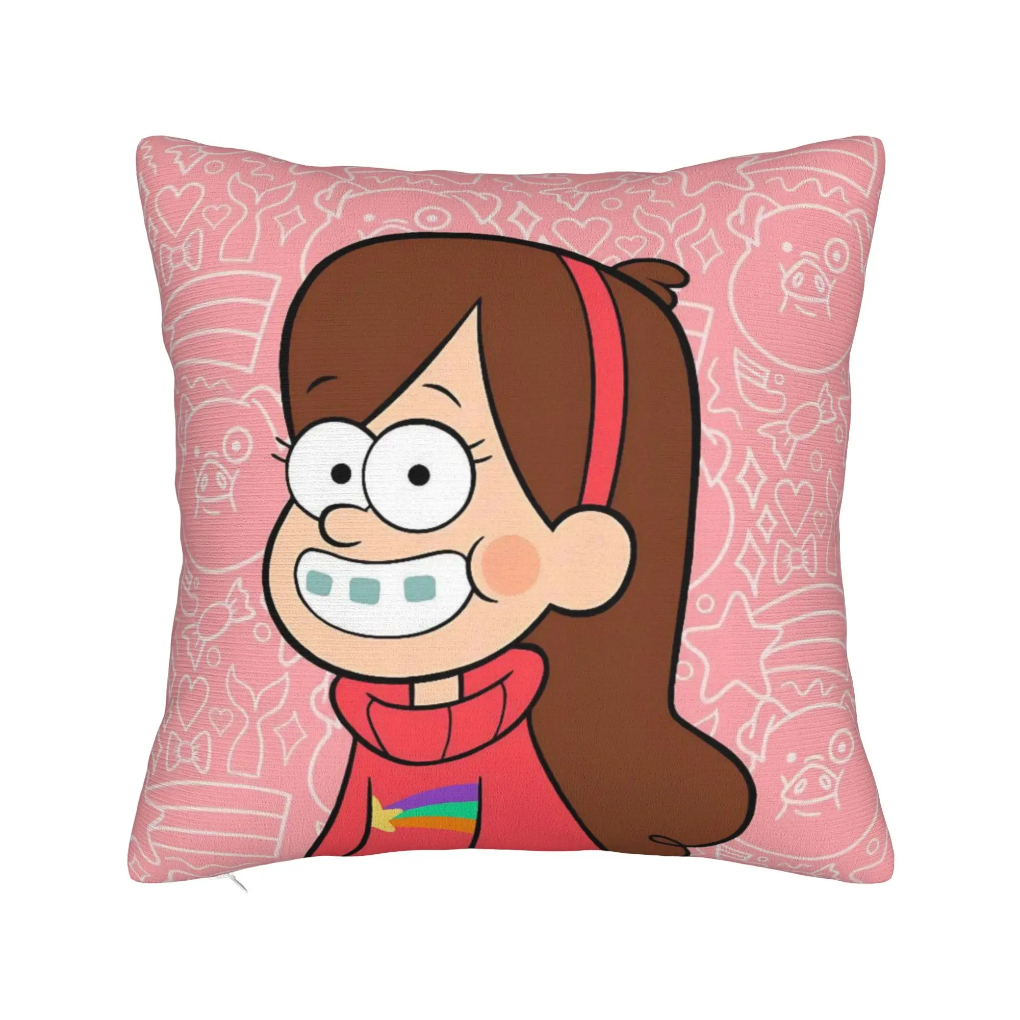 G-Gravity Falls Pillowcases Merchandise Printing Cushion Cover Gift  Throw Pillow Case Cover Home Multi-Size