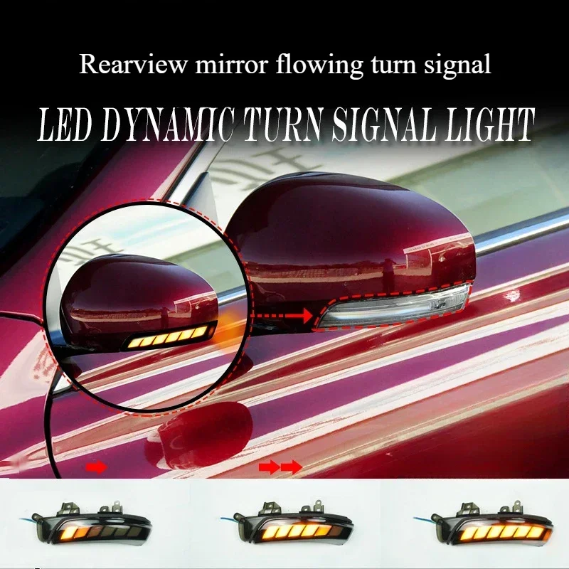 Crown Prius PRIUS30 Series Rearview Mirror Yellow Light Flowing Turn Signal for Toyota REIZ 13th Generation