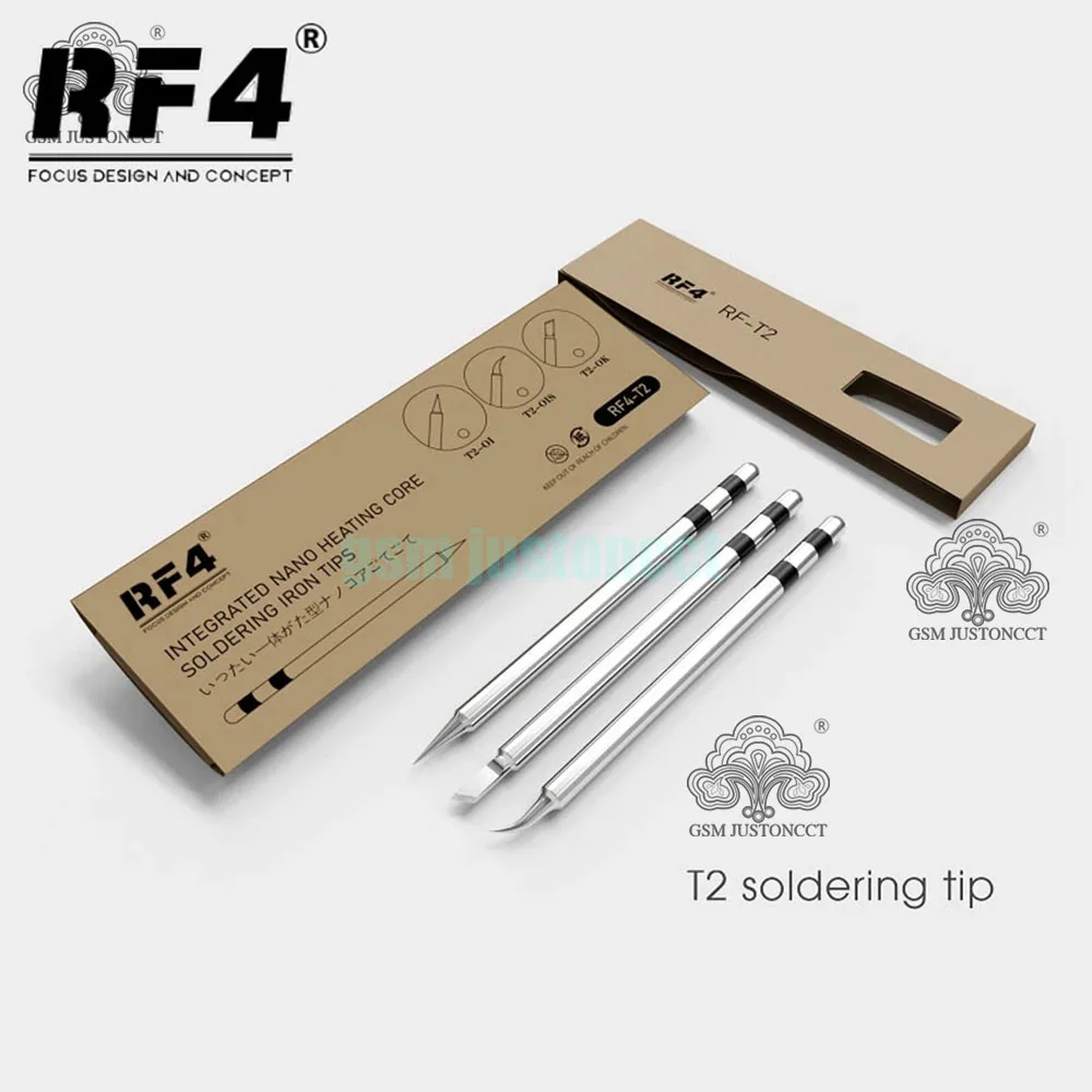 RF4 Integrated T2 Soldering Iron Hair Hot Core Heating Apply Only To RF4-ONE Welding Station Flying Wire Handset Maintenance