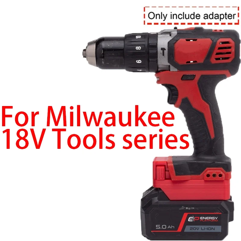 Adattatore per convertitore di strumenti agli ioni di litio Milwaukee 18V a SKIL 20V adattatore per batteria agli ioni di litio accessorio per