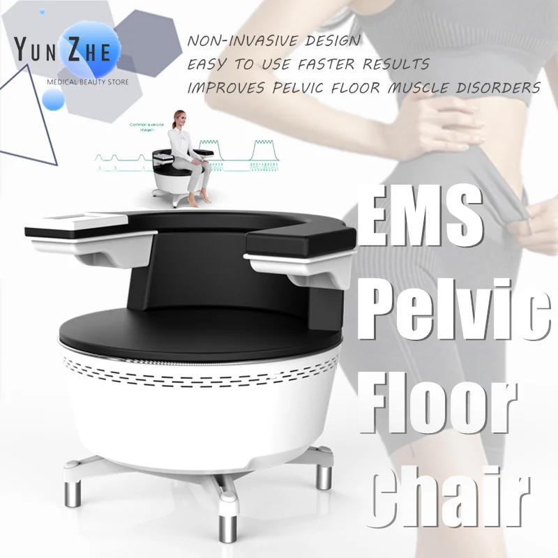 

2025 Non-Invasive Butt Lifting Electric Machine Ems Pelvic Floor Chair Machine Incontinence Muscle Repair Chair for Men Women