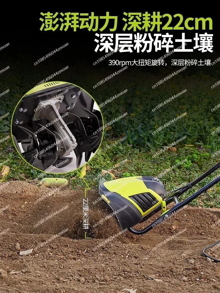

Electric Soil Turning and Loosening Tool, Small Plowing Machine for Household Use, Orchard Plowing Machine, Agricultural Use
