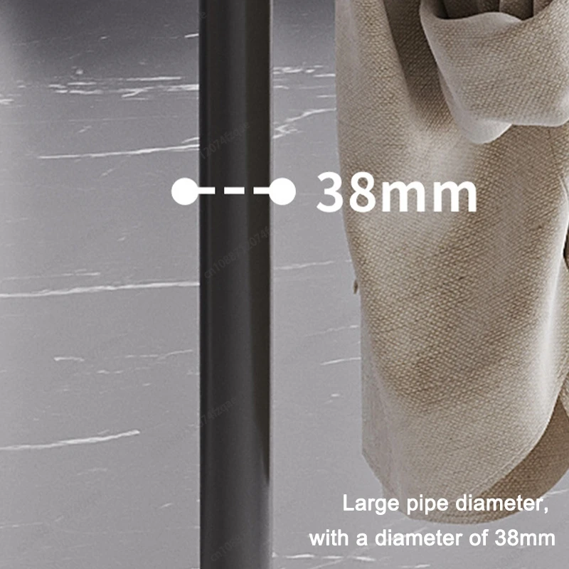 رف معطف فاخر عالي الجودة من الفولاذ المقاوم للصدأ مطلي بالكهرباء على طراز INS الحديث رف تخزين قائم على الأرض مناسب للاستخدام المنزلي