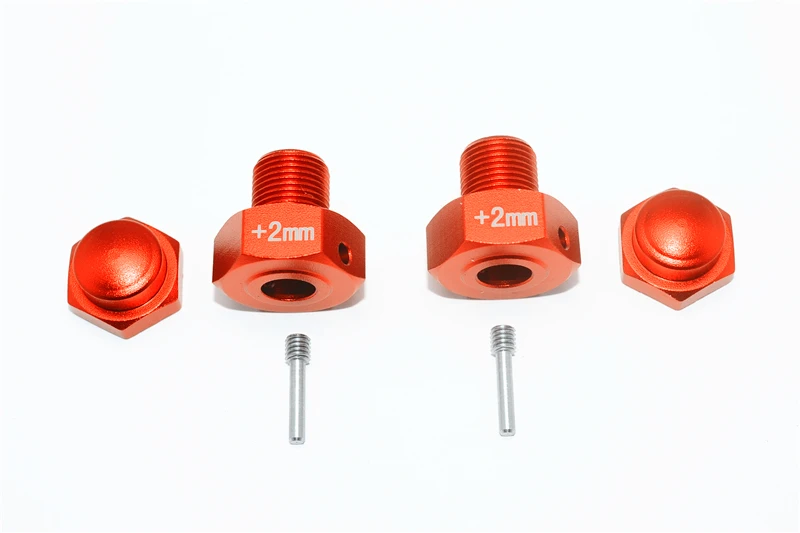 GPM Aluminum Hex Adapter (+2Mm) For LOSI 1/6 Super Baja Rey