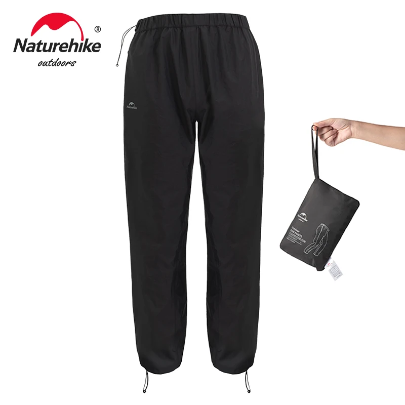 Naturehike spodnie przeciwdeszczowe wiatroszczelne mężczyźni kobiety Outdoor Camping piesze wycieczki wspinaczka górska podróż wodoodporne oddychające spodnie wędkarskie