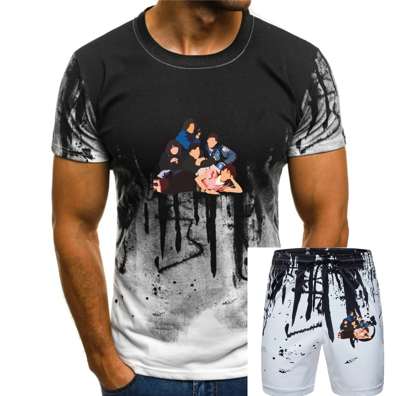 

Мужская футболка в стиле ретро с изображением клуба завтрак из фильма 80-х комедия 1649