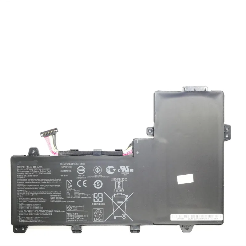 3340mAh C41N1533 Laptop Battery for ASUS UX560UQ UX560UX Q524U Q534U Q534UX UX560UQ UX560UX UX560UX-FZ025T