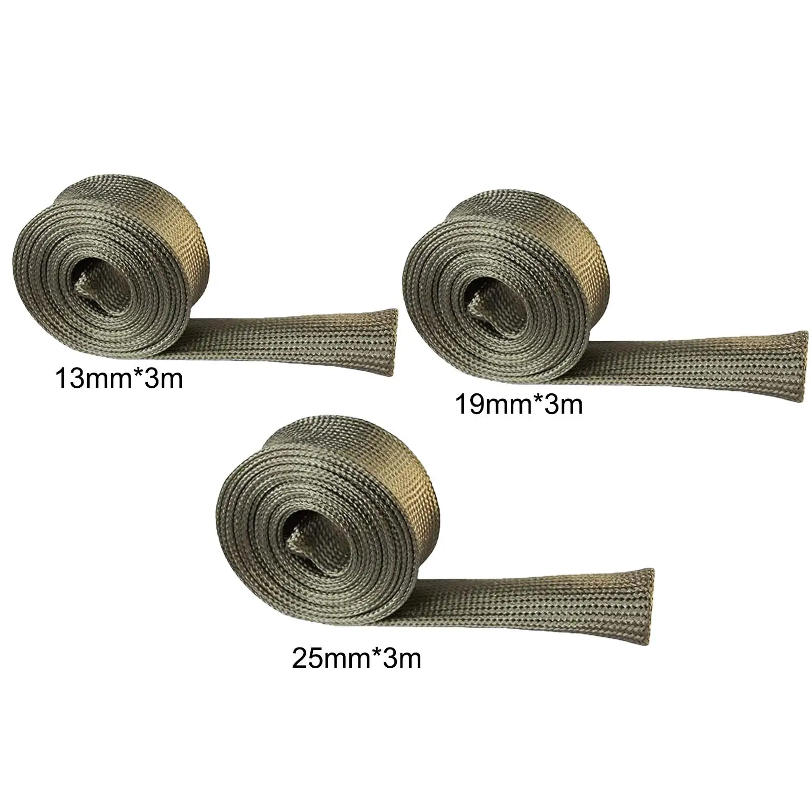 Wire Heat Shield Sleeve Wrap,Spark Plug Wire Boots Protector Spare Wire Cover Hose Auto Hose Roll for Vehicles Wire Loom