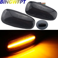 For Opel Zafira A 1999-2005 Astra G 1998-2009 Dynamic Car Blinker Turn Signal Light Side Marker Lamp