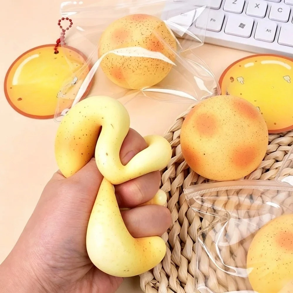 Handmade Potato Pinch Squeeze Toy, ASMR Soft Slow Rebound Fidget Toy, Stress Relief Sensory Toy for Desktop Ornament  Decoration