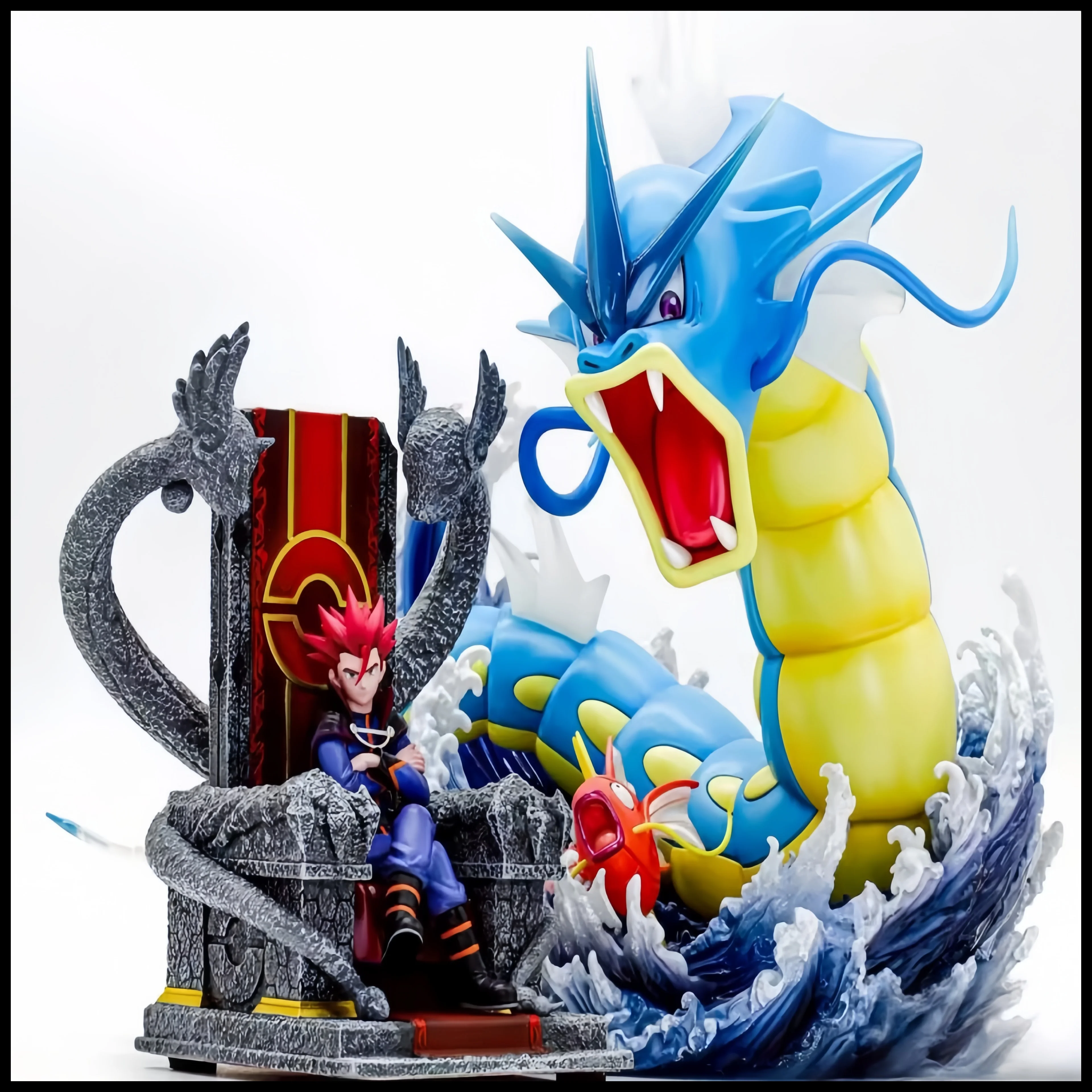 

20cm In Stock /7.87in Anime Pokemon Gyarados Figure Magikarp Action Figure Pvc Collection Model Desk Birthday Toys Gifts