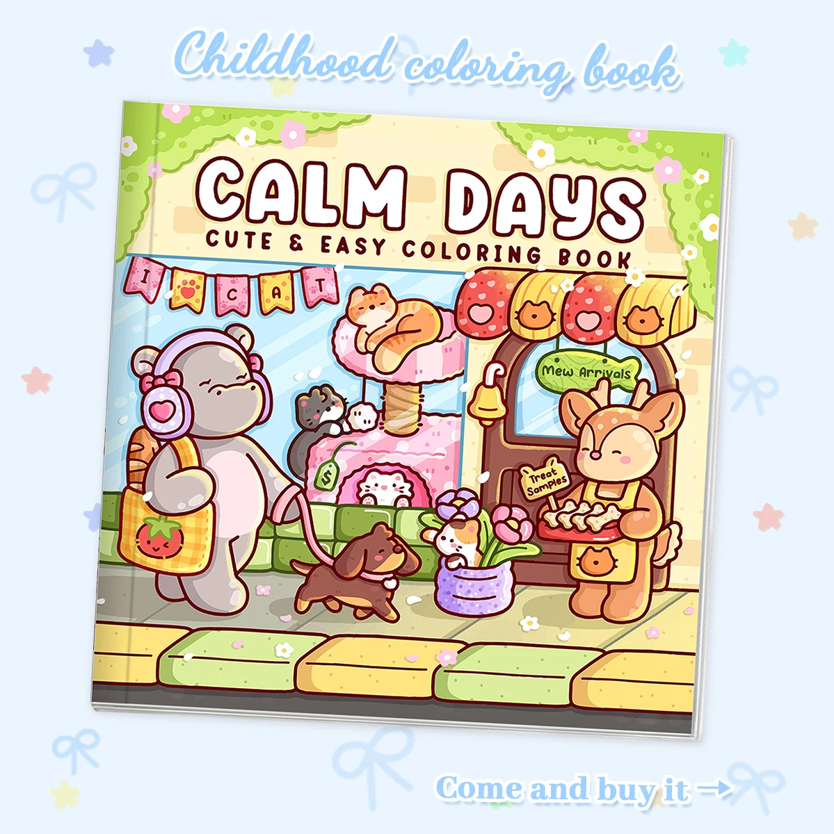 Libro para colorear cómodo Fantasy Park: un libro ilustrado con toque artístico y juguete, ricos patrones de cuento de hadas para desbloquear la imaginación, adecuado para regalos de fiesta de Halloween, regalos de Navidad y útiles escolares, ayuda con la creación de arte y manualidades, alivia el estrés