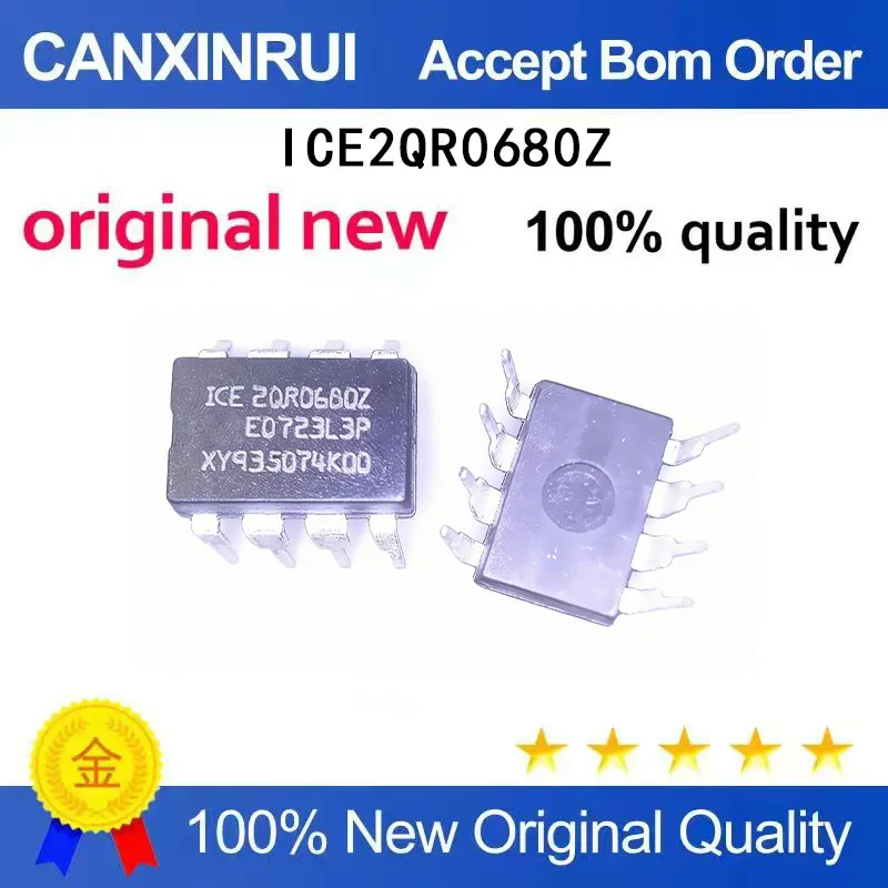 

(5-100 Pieces) New stock ICE2QR0680Z 2QR0680Z DIP-8