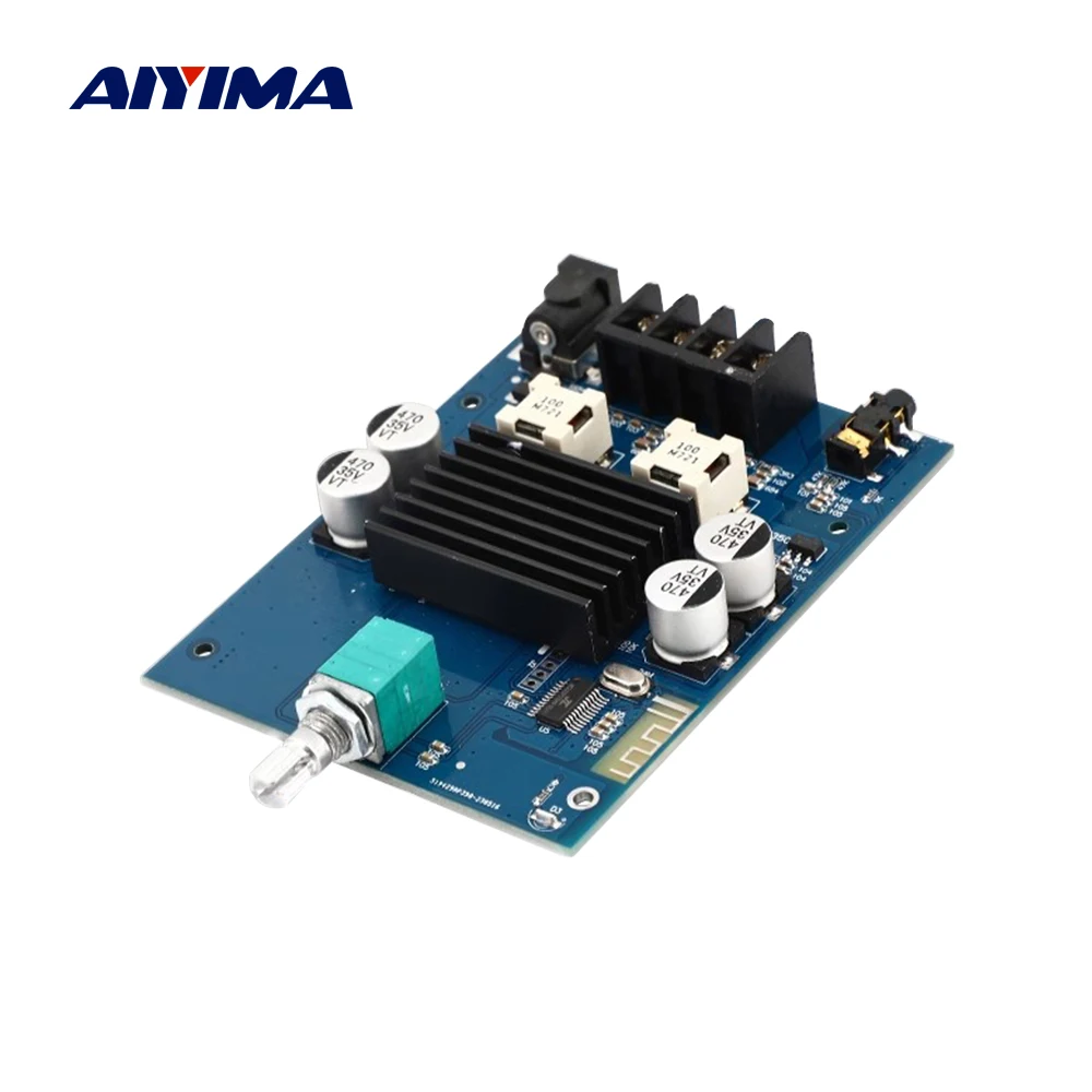 

AIYIMA TPA3116 HiFi Bluetooth 5.0 Power Amplifier Audio Amp 100W 50W 2.0 Stereo Digital Class D Sound Amplifier Super MA12070