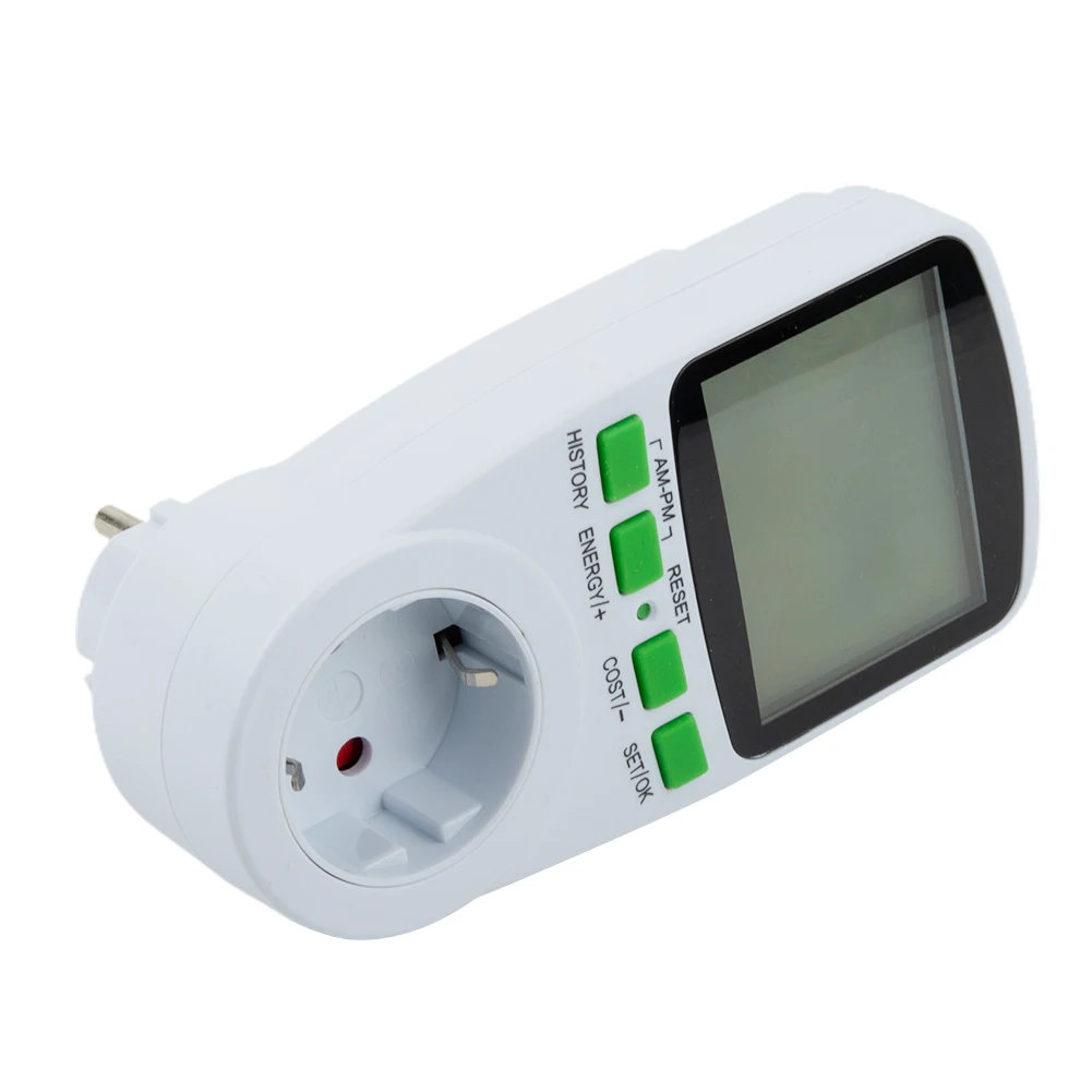 Garden Home Park ​Electric Meter Solar Accessories Fully Functional Max 16A Metal 0Hz~9999Hz 150*75*35mm 230V-250V