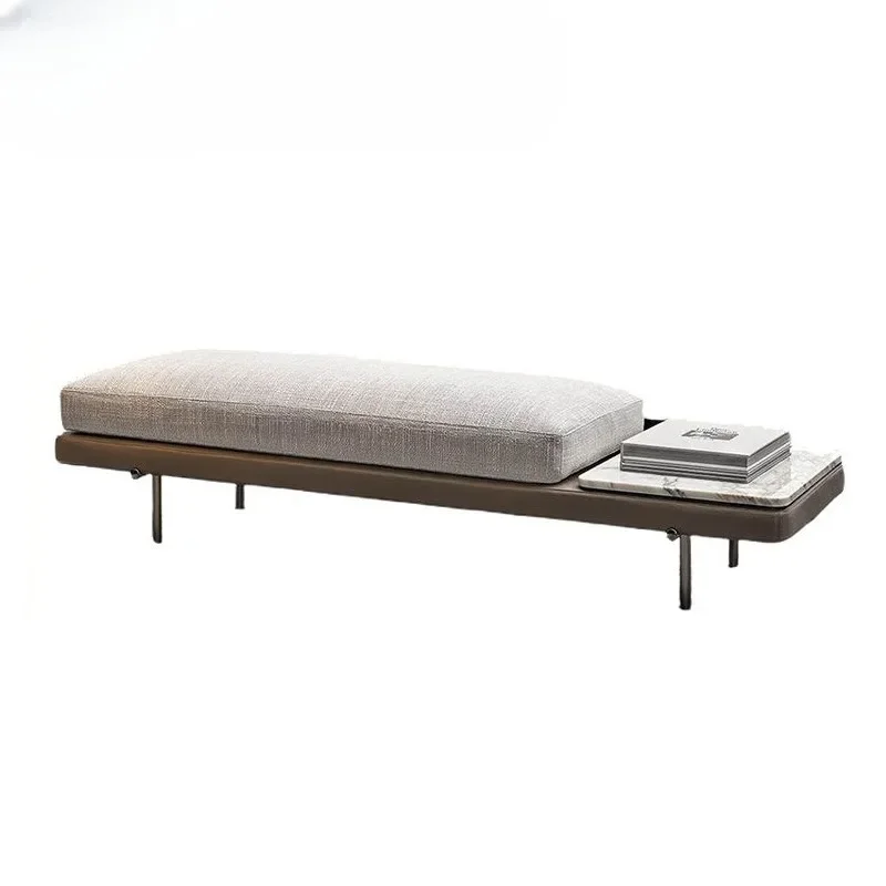 Hotel bedside stool, high-quality solid wood frame structure is stable