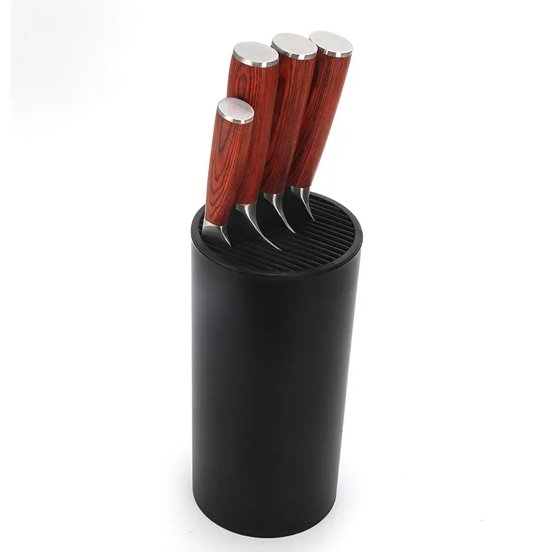 Hot Sale Fashion Knife Block Creative Plastic Knife Holder Kitchen Standing  Safely Stores Knives Universal Knife Holder Knifes