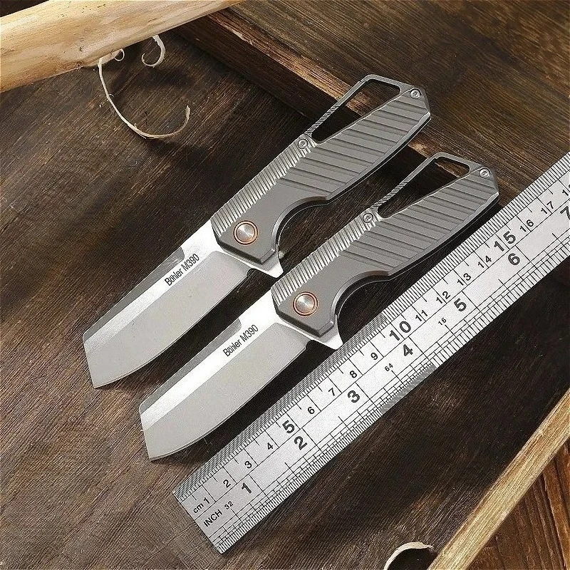 

New M390 Blade Portable Folding Pocket Outdoor Camping Survival Knife Tactical Hunting Utility Self-defense Knives EDC Tools