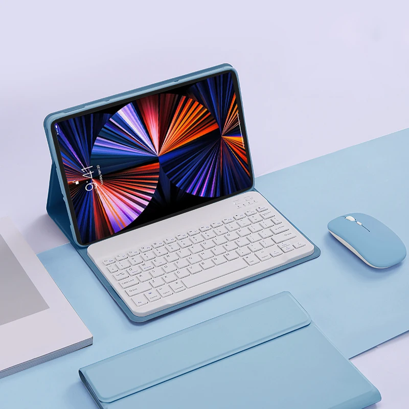 

Клавиатура для планшета Funda для Lenovo Tab P12 12,7 дюйма Xiaoxin Pad Pro 12,7, чехол для клавиатуры TB-370FU TB-371FC, чехол-подставка с клавиатурой