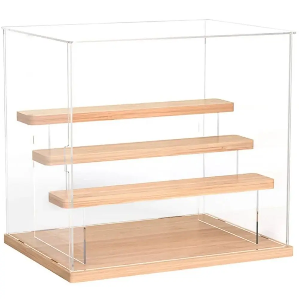 2/3/4Layer Acrylic Storage Display Rack Large Capacity Detachable Plush Doll Display Rack Protection Dustproof